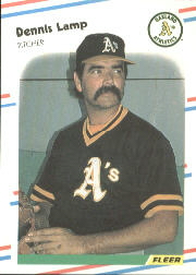 1988 Fleer Baseball Cards      284     Dennis Lamp